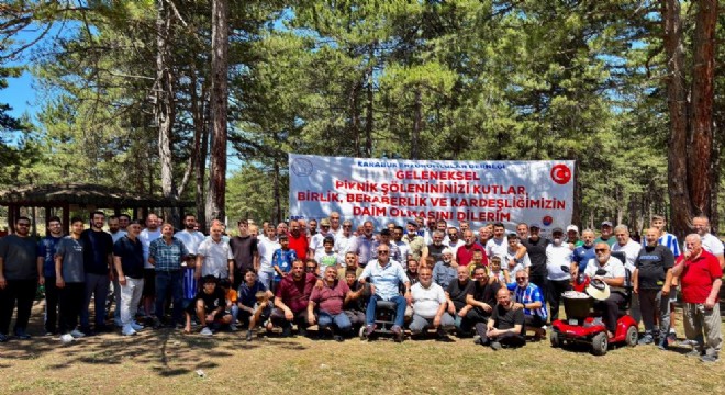 Karabük'te Dadaşlar geleneksel piknik şöleninde buluştu