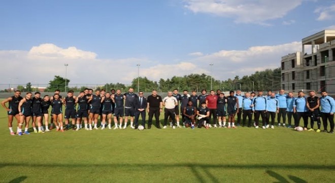 Karaburun'dan Erzurumspor'a motivasyon desteği
