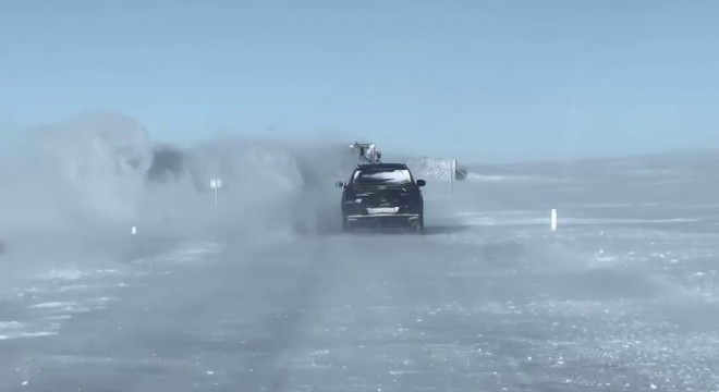 Karayazı'da fırtına