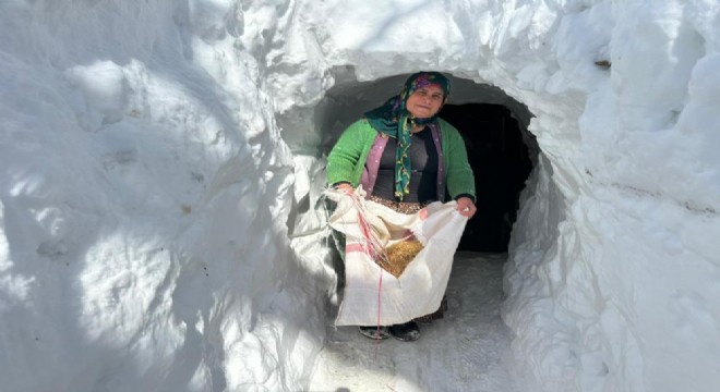 Kardan tünellerden geçen yaşam