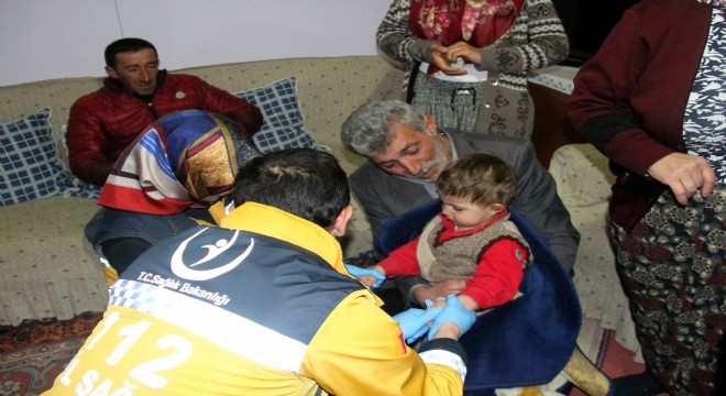 Kayıp çocuk uyur halde bulundu