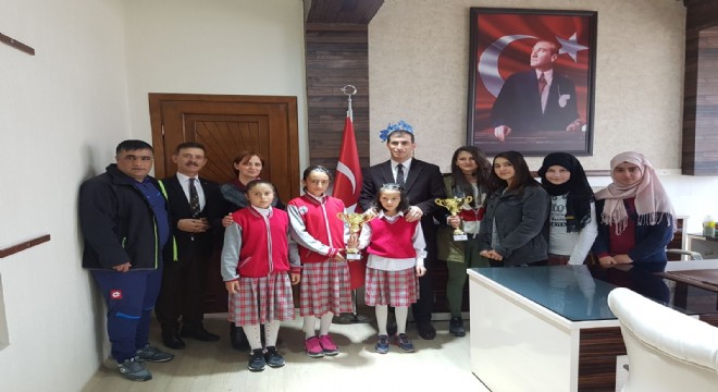 Kaymakam Aksu'ya şampiyonluk sözü verdiler