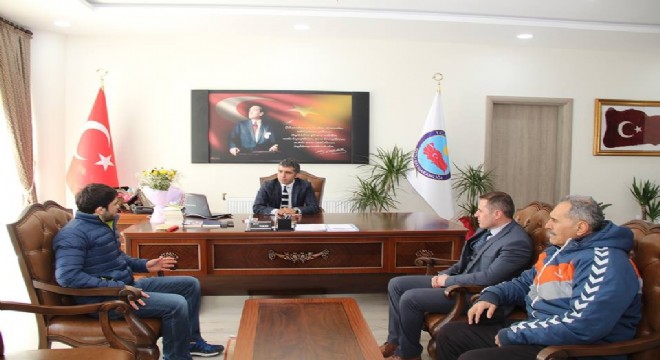 Kaymakam Turan'dan başarıya destek