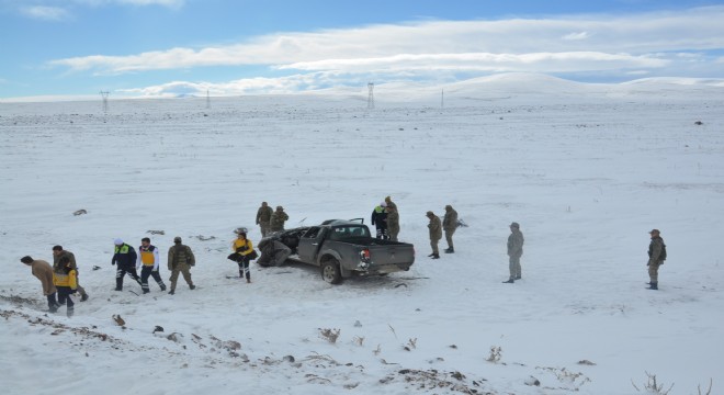 Kazadan kurtuldu, soğuğa yenik düştü