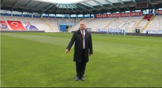 Kazım Karabekir Stadyumu'nda zemin sorunsuz