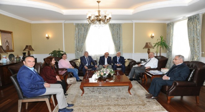 Kent Konseyi'nden Vali Azizoğlu'na ziyaret