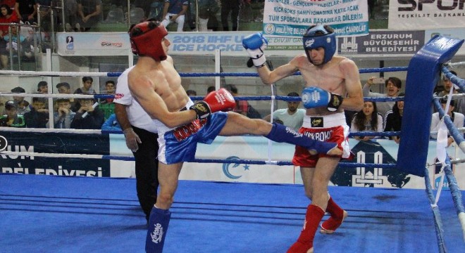 Kick Boksun nabzı Erzurum'da atıyor