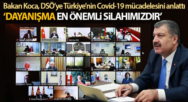 Koca, Türkiye'nin başarısını anlattı