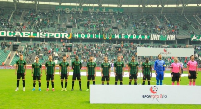Kocaelispor'un 15 haftalık karnesi