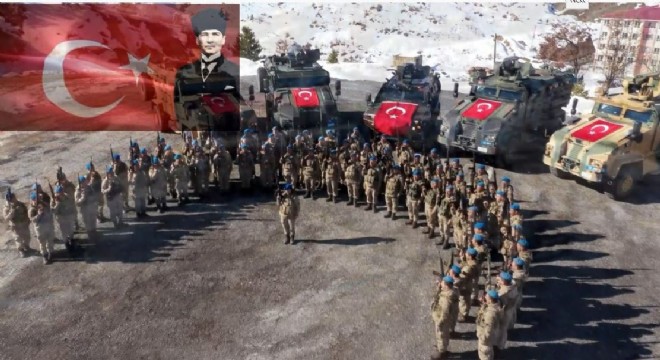 Komandolardan dosta güven, düşman korku salan görüntüler