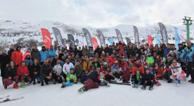 Kop KM'de kayak heyecanı yaşandı