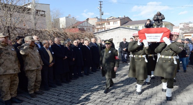 Kore gazisi dualarla uğurlandı