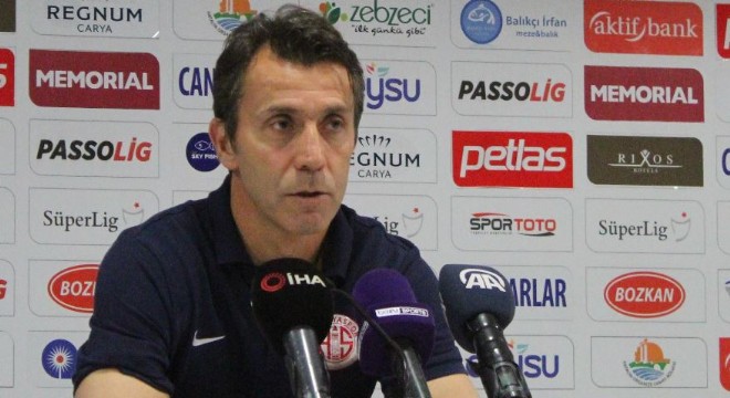 Korkmaz: “Kazanabileceğimiz maçtı”