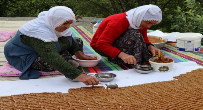 Köyde üretilen keş adeta bir enerji deposu