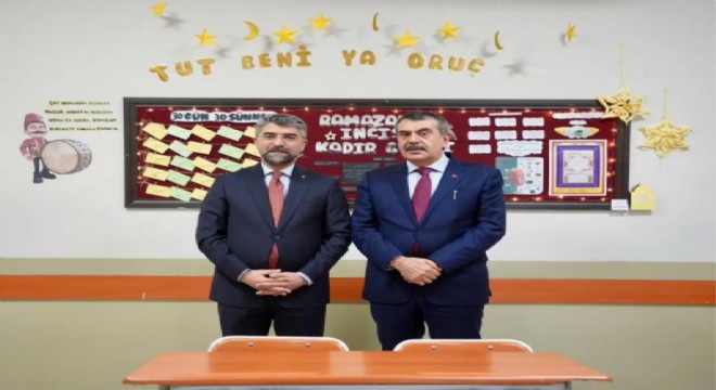 Küçükoğlu: Bakanımız Tekin'e müteşekkiriz