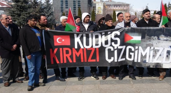 Kudüs ve Gazze için yürüdüler