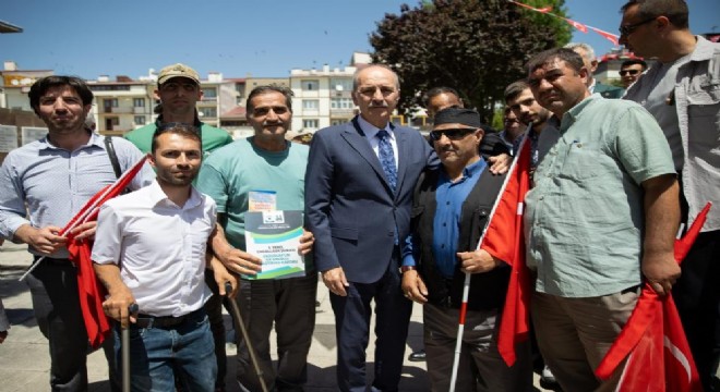 Kurtulmuş'a engelli araştırma raporu sunuldu