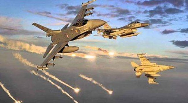 Kuzey Irak'a hava harekatı: 5 terörist etkisiz hale getirildi