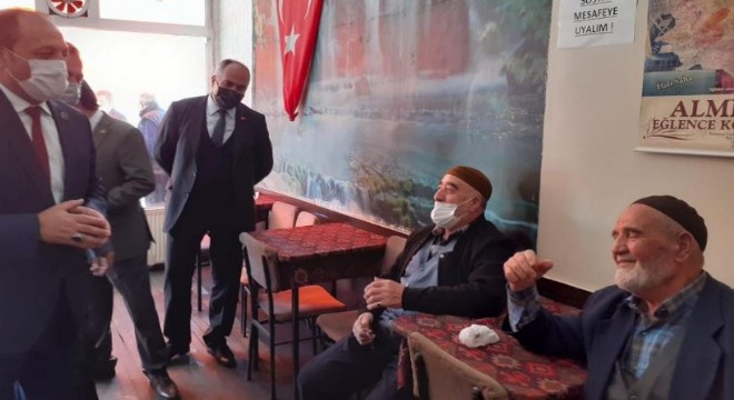 MHP İl Başkanı Karataş'tan esnaf ziyareti