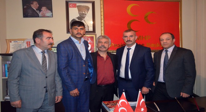 MHP Pasinler İlçe Başkanlığına Günaştı getirildi