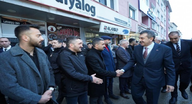 MHP SKM Bakan Tekin'i ağırladı
