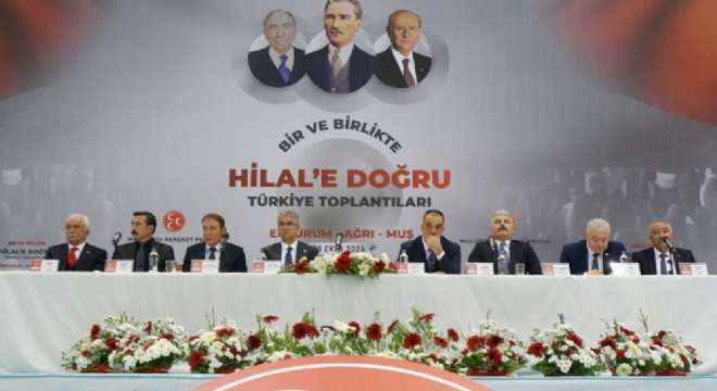 MHP'den Erzurum buluşması
