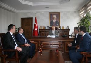 MHP'den protokol ziyareti