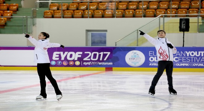 Mİlli sporcular EYOF hedeflerini paylaştı
