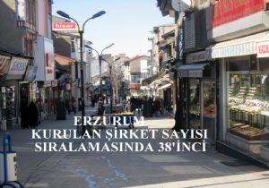 Erzurum'da 4 ayda 59 şirket kuruldu