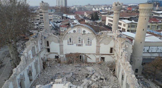 Malatya'daki yıkım havadan görüntülendi