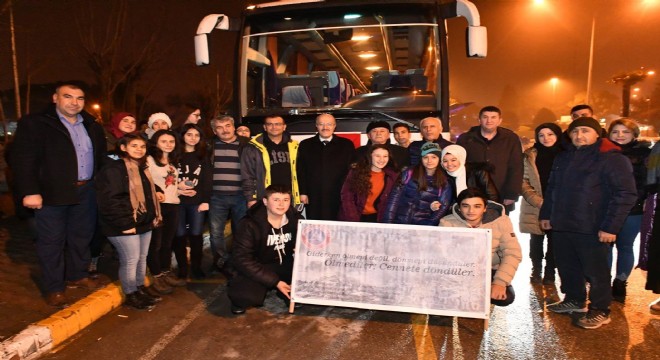 Marmara'dan Şehitlere selam getirecekler