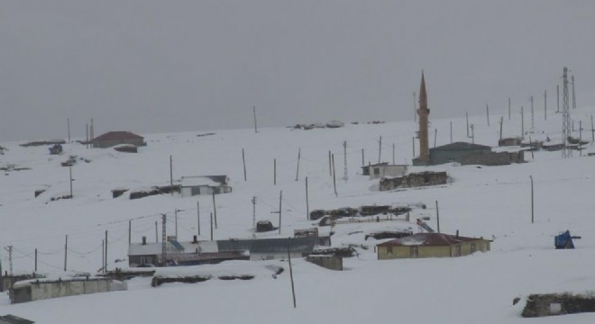 Mart sonunda kış geri döndü