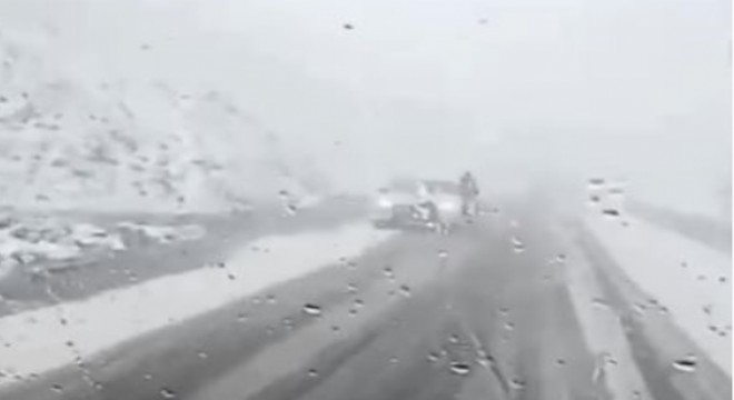 Mayıs ortasında kar esareti