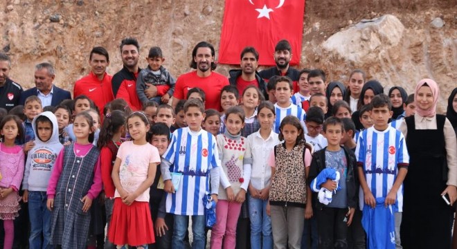 Merdiven Köyü Futbol sahasına kavuştu