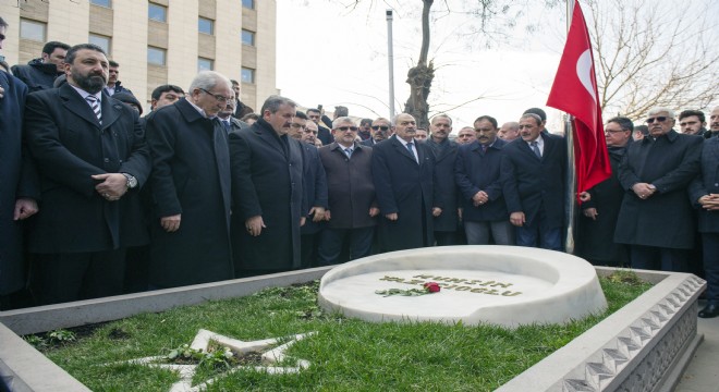 Merhum Yazıcıoğlu'na vefa