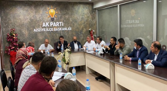 Milletvekili Aydemir Aziziye'nin nabzını tuttu