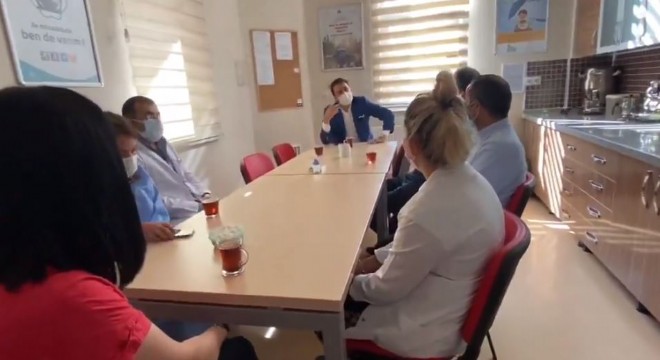 Milletvekili Aydemir: ‘Sağlık çalışanları birer kahraman'