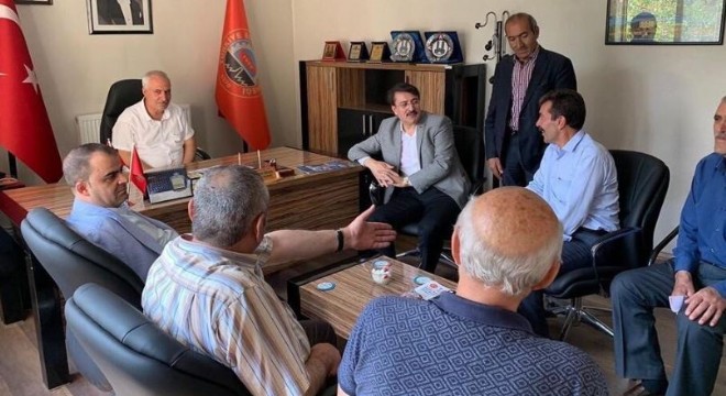 Milletvekili Aydemir'den emekliler derneğine ziyaret