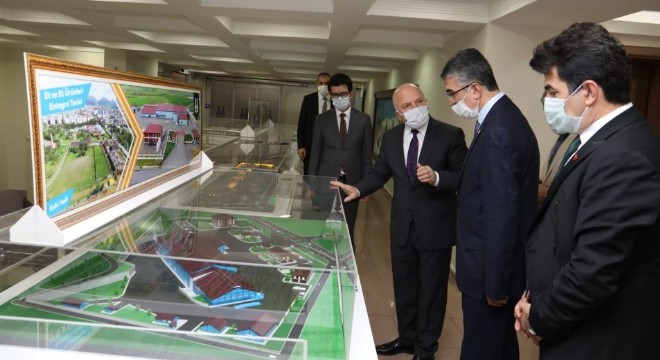 Milletvekili Aydın'dan Sekmen'e hizmet teşekkürü
