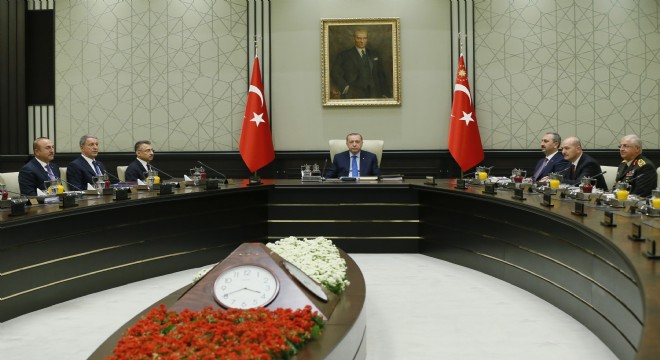 Milli Güvenlik Kurulu bildirisi açıklandı