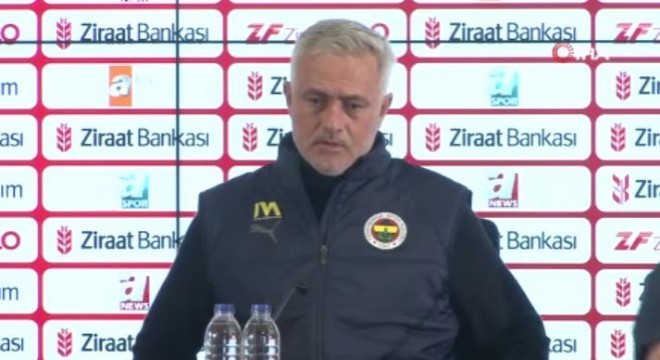 Mourinho Erzurumspor maçını değerlendirdi