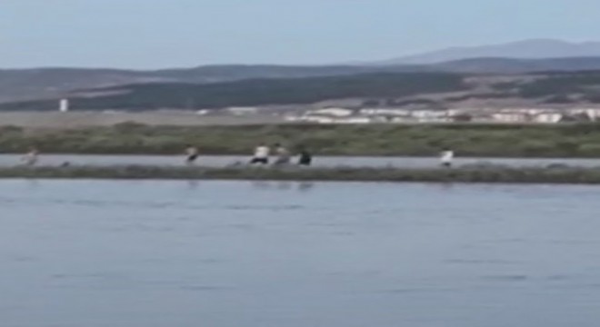 Murat  yükseldi, 4 genç mahsur kaldı