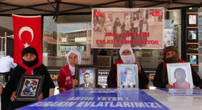 Muş'ta annelerin evlat nöbeti 71. haftaya girdi