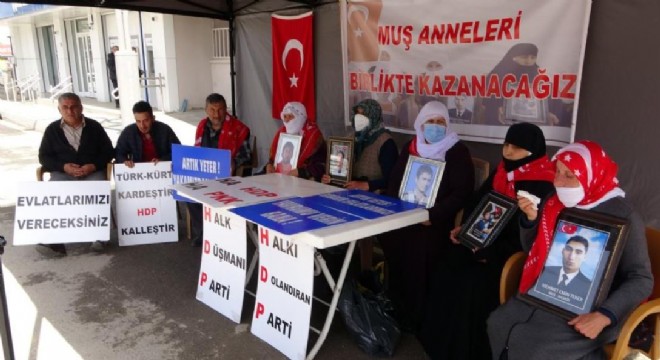 Muş'ta nöbetteki aile sayısı 32'ye yükseldi