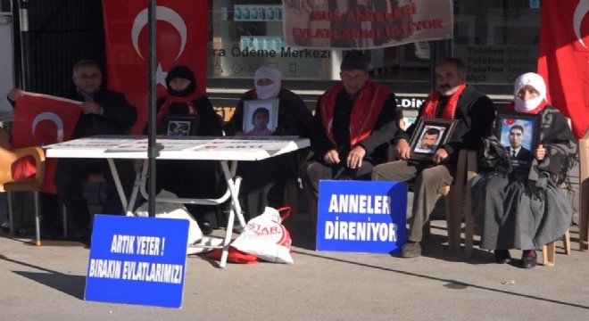 Muş'taki annelerin eylemi 90 haftayı doldurdu