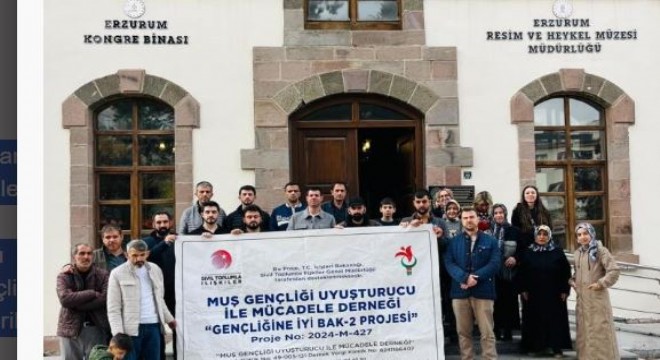 Muş'tan Erzurum'a gençlik köprüsü