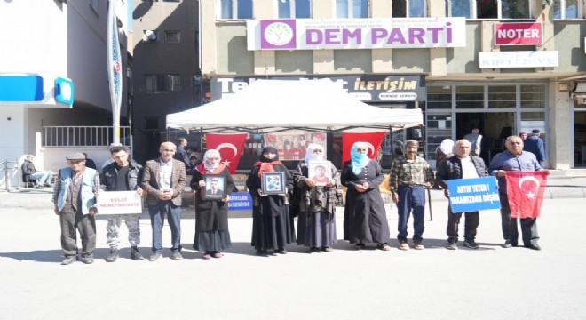 Muşlu Anaların nöbeti 164'üncü haftada