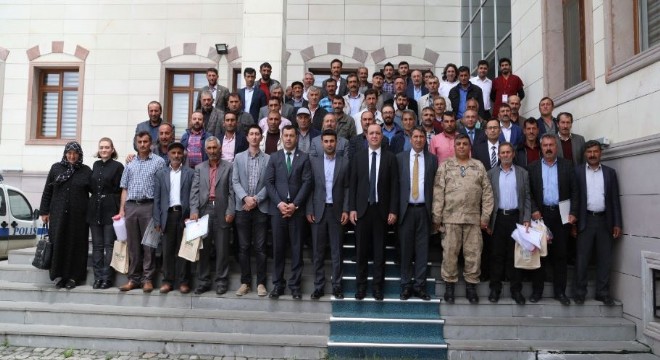 Narman'da 46 mahallenin 46 incisi