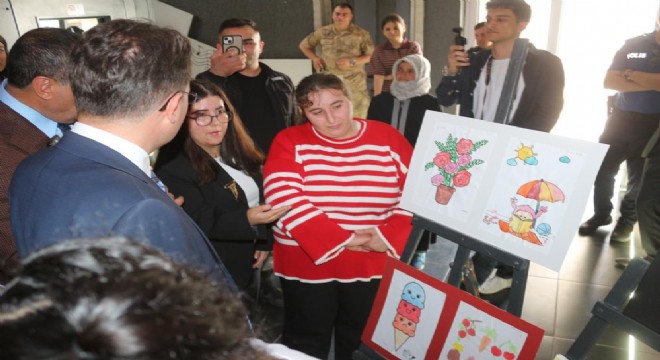 Narman'da en özel sergi