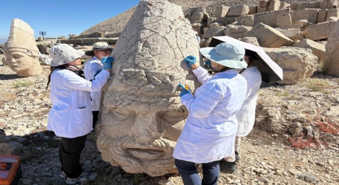 Nemrut'un dev heykellerine 5 yıllık koruma kalkanı